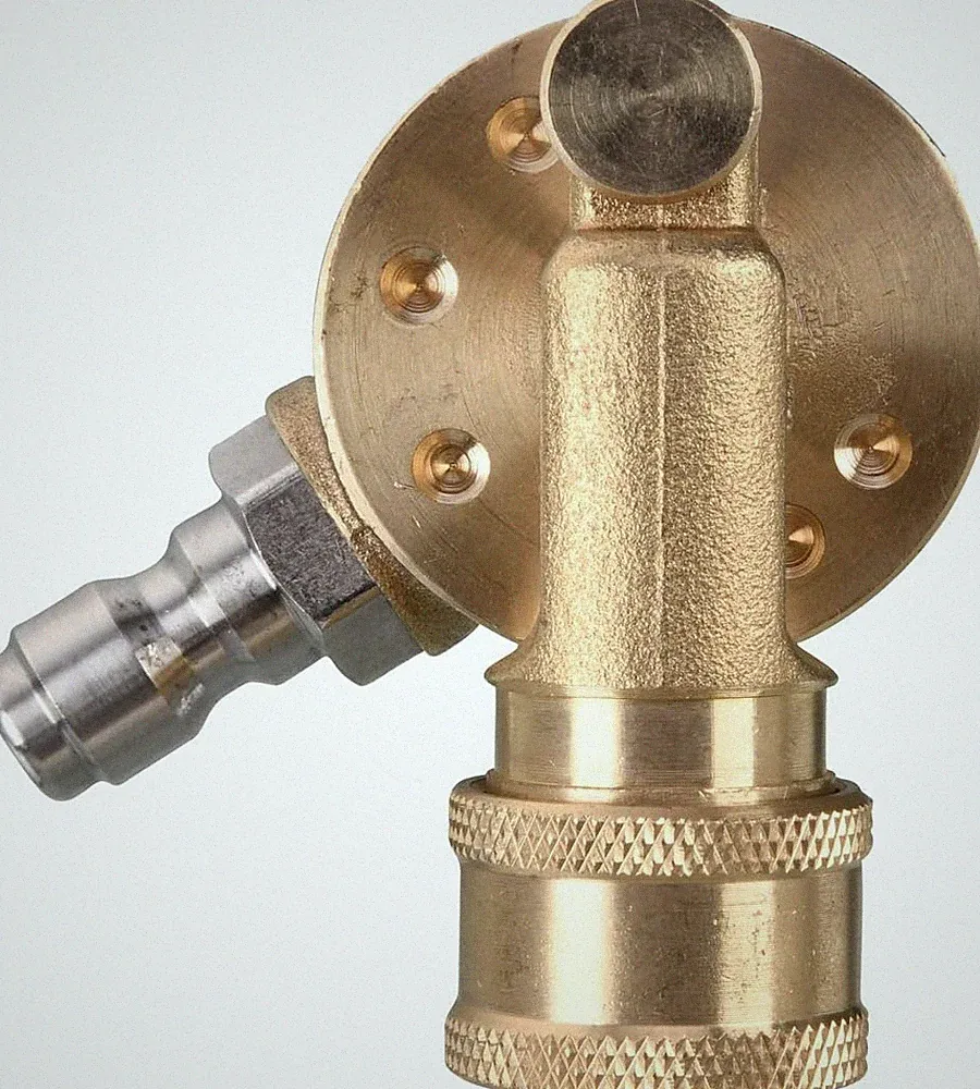 Tool Daily Pivoting Coupler for Pressure Washer Tips, Gutter Cleaner Attachment
