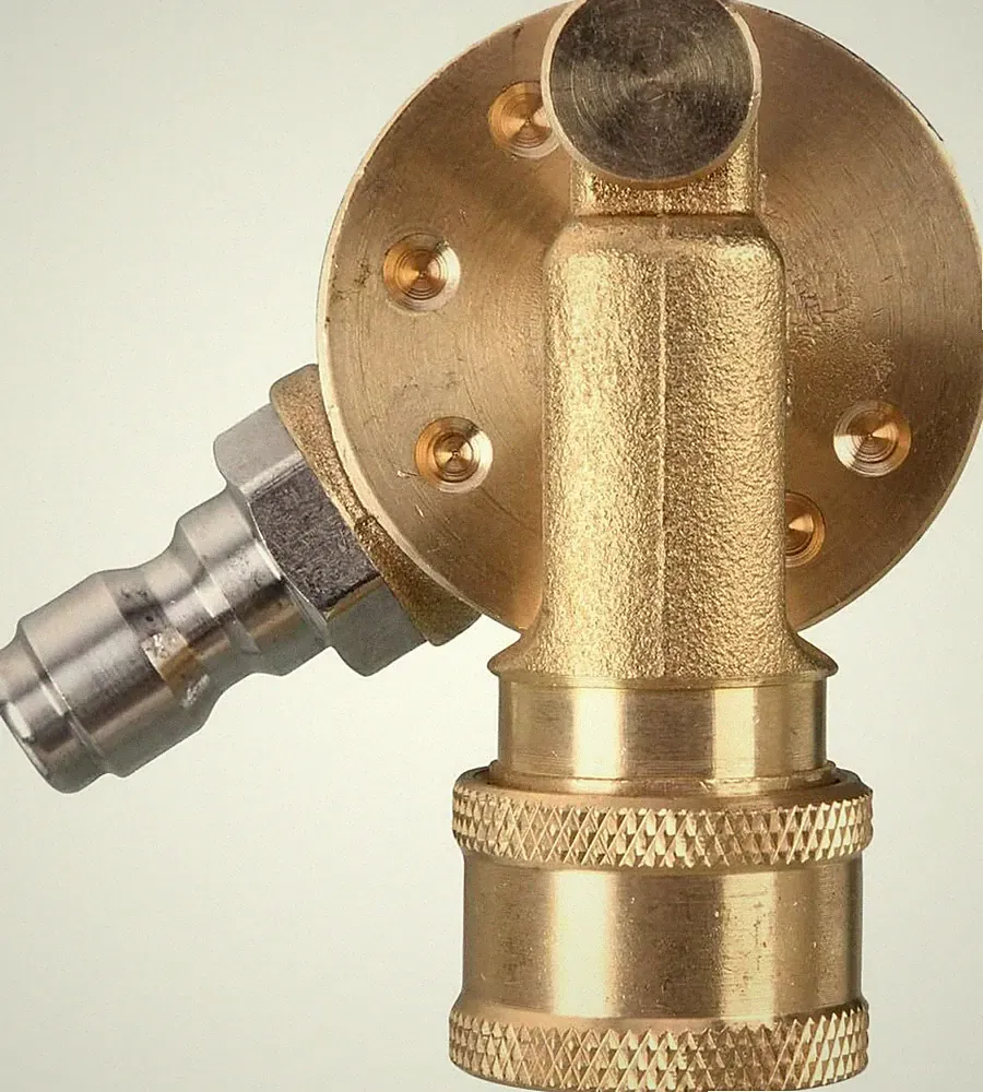 Tool Daily Pivoting Coupler for Pressure Washer Tips, Gutter Cleaner...