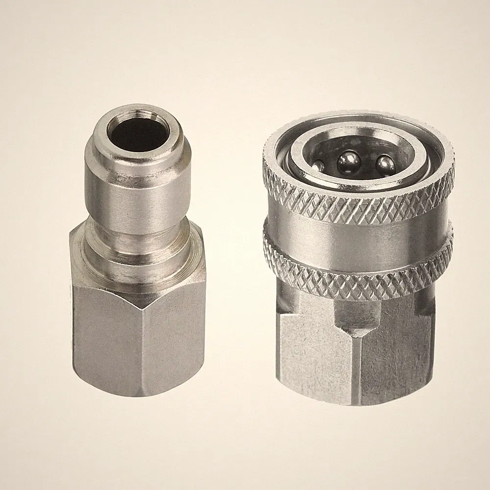 Tool Daily Pressure Washer 3/8'' Quick Connect Kit - Female NPT, Silver