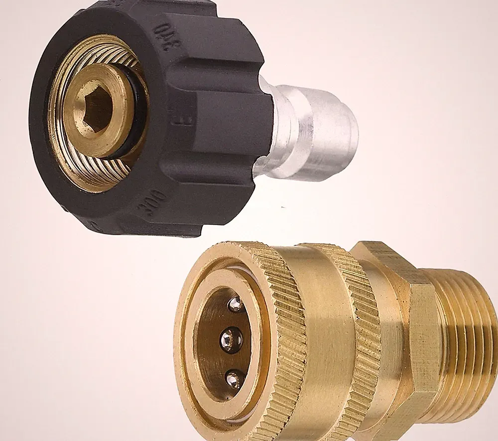 Tool Daily Pressure Washer Adapter Set, Quick Connect Kit, Metric M22 15Mm Femal