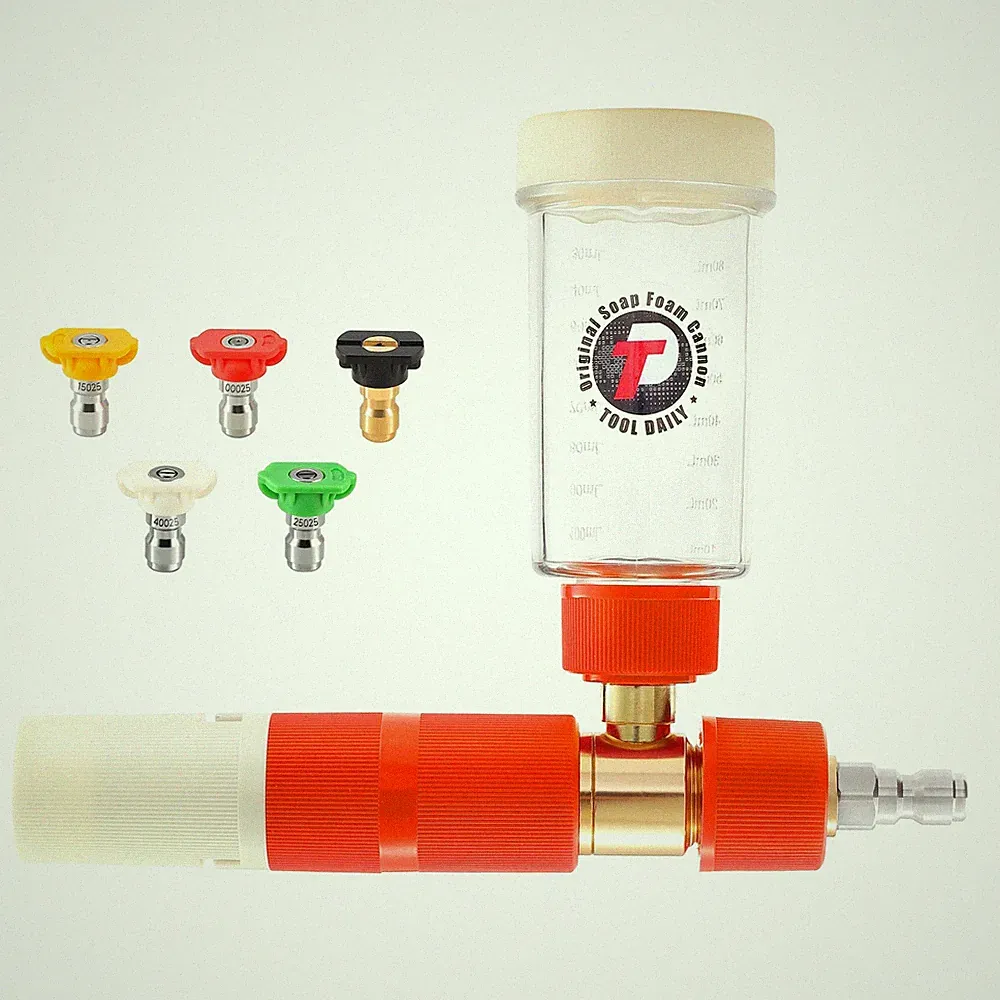 Tool Daily Pressure Washer Foam Cannon, Original Soap Foam Cannon for Car Was...