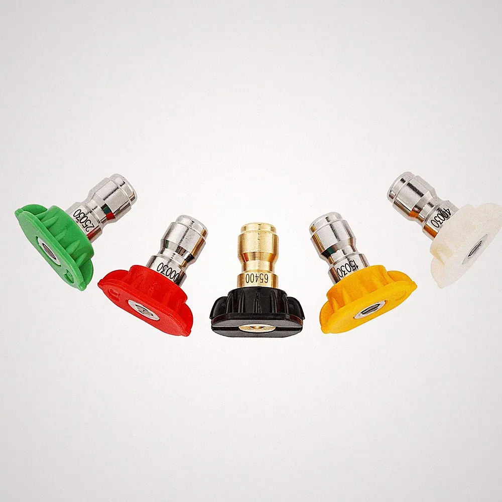 Tool Daily Pressure Washer Nozzle Tips Multiple Orifice 3.0-5 pack, 5 Colors