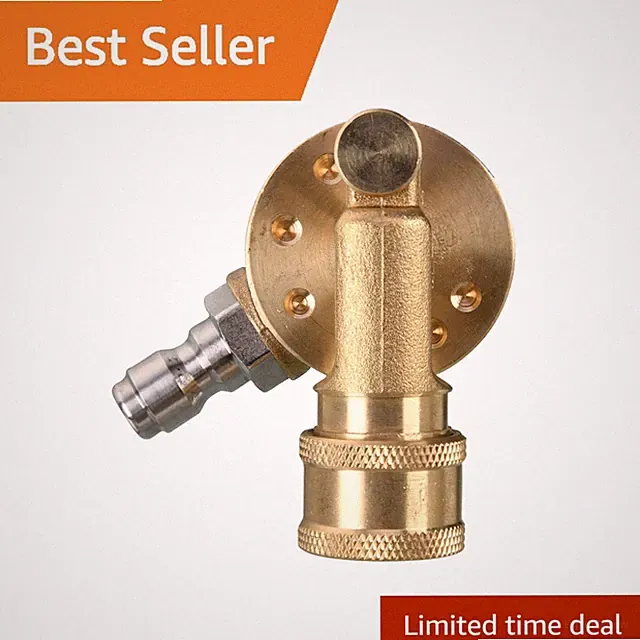 Tool Daily Pressure Washer Pivoting Coupler Gutter Attachment