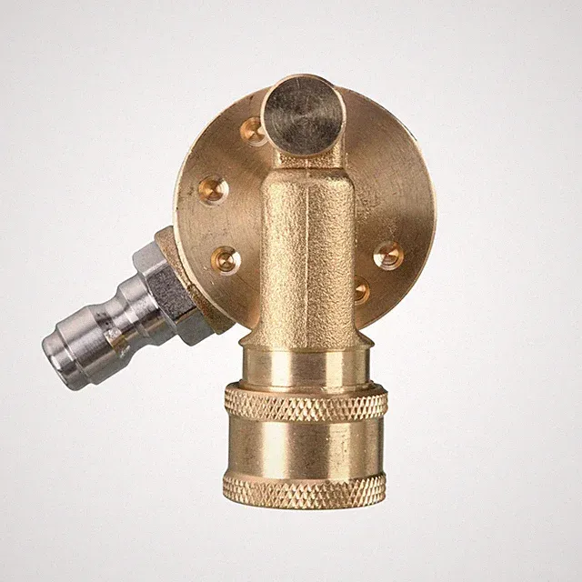 Tool Daily Pressure Washer Pivoting Coupler, Gutter Cleaner Attachment