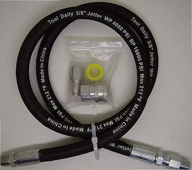 Tool Daily Pressure Washer Reel Connector 4ft Hose JT069-1 New