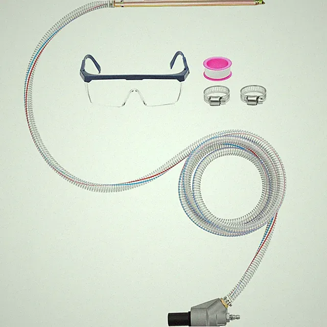 Tool Daily Pressure Washer Sandblasting Kit, Wet Sand 16.14 inch, Transparent