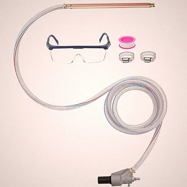 Tool Daily Pressure Washer Sandblasting Kit, Wet Sand 16.14 inch, Transparent