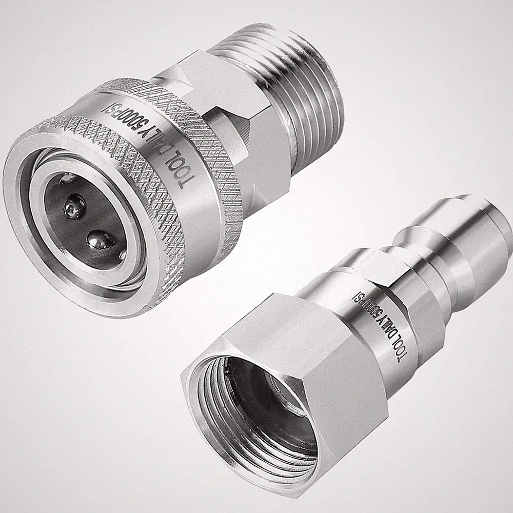 Tool Daily Pressure Washer Swivel Adapter, M22 14mm to 3/8" Quick Connect