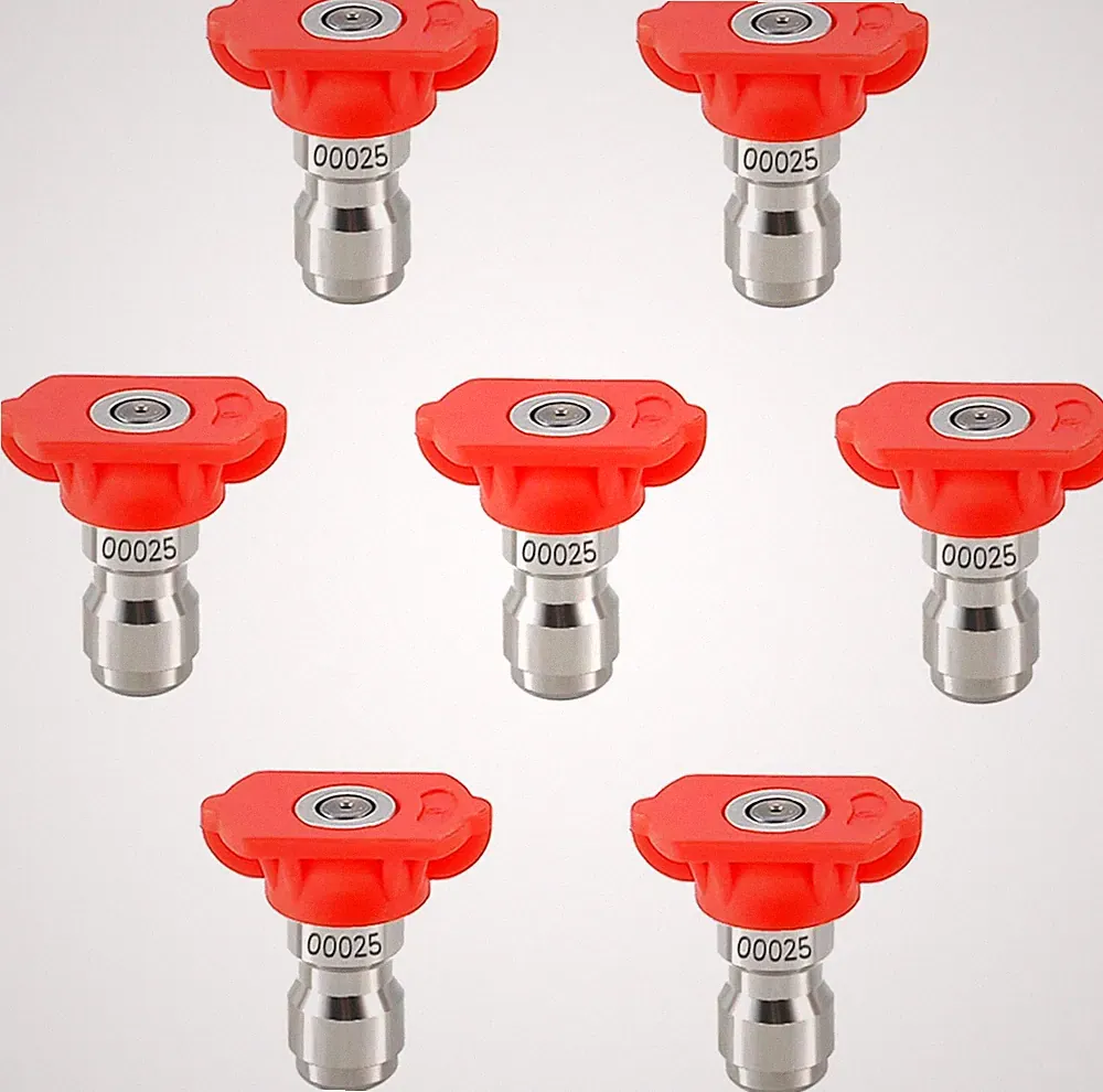 Tool Daily Pressure Washer Tips, 0 Degree Red Power Nozzle Tips 7