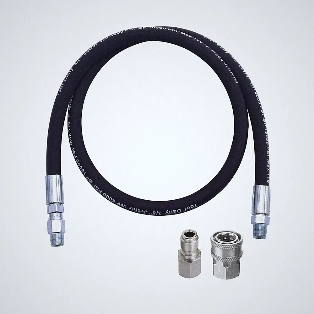 Tool Daily Pressure Washer Whip Hose with Swivel, Hose Reel Con... FAST USA SHIP
