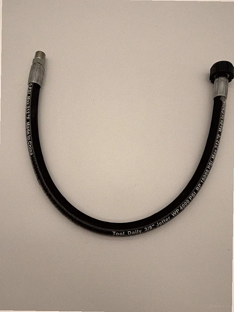 Tool Daily Pressure Washer Whip Hose with Swivel, Reel Connector Hose for Pressu