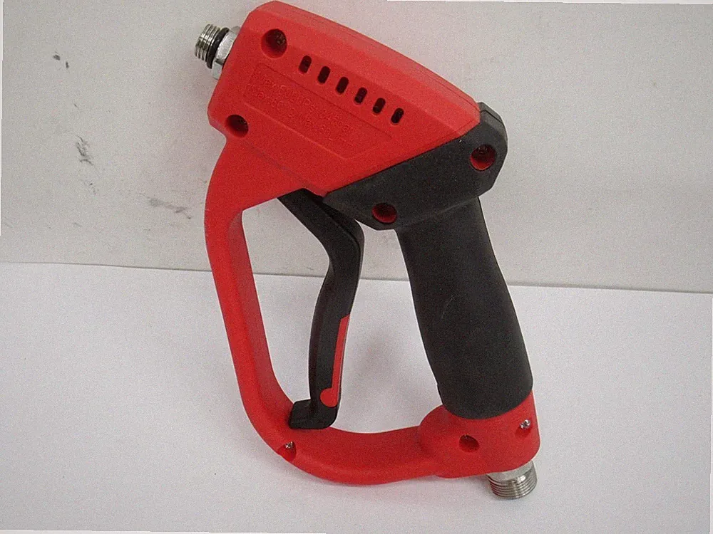 Tool Daily Short Pressure Washer Gun, MAX 5000 Psi, Red & Black
