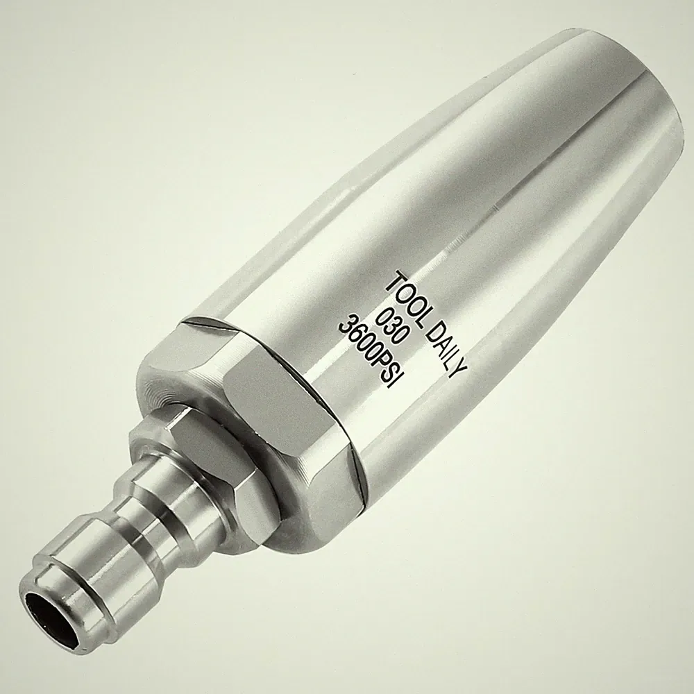 Tool Daily Turbo Nozzle Pressure Washer Stainless Steel, 360° Rotating Pressu...