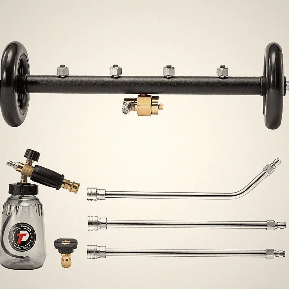 Tool Daily Undercarriage Pressure Washer Attachment 16 Inch, 16 inch, Black
