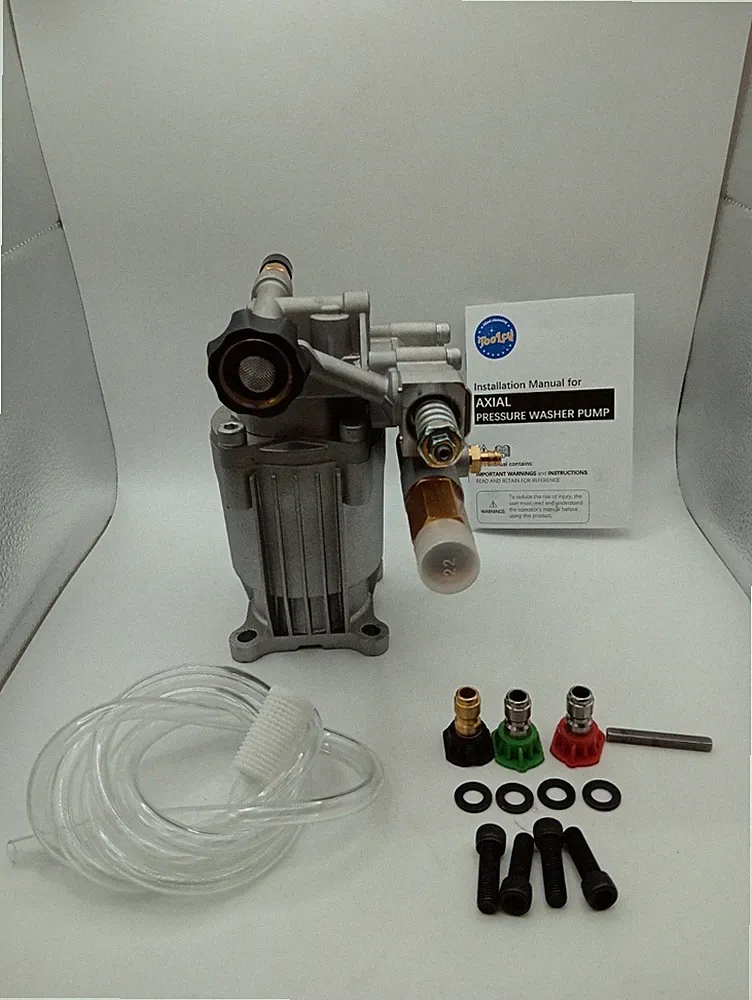 TOOLCY 3/4" Shaft Horizontal Pressure Washer Pump, 2600-3300 PSI @ 2.5... New