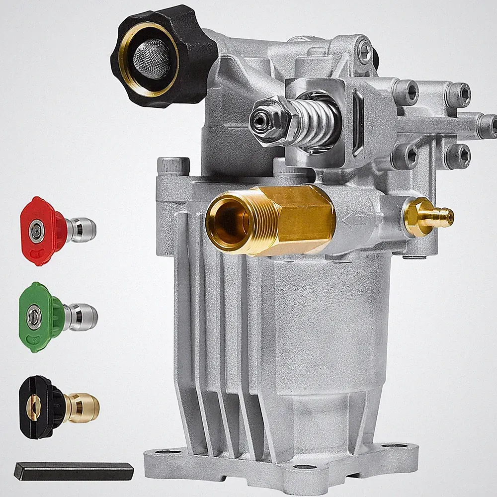 TOOLCY 3/4" Shaft Horizontal Pressure Washer Pump Compatible with Honda, Simpson