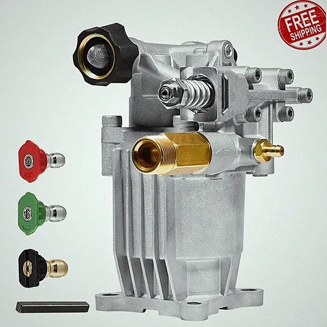 TOOLCY 3/4" Shaft Pressure Washer Pump 3300 PSI