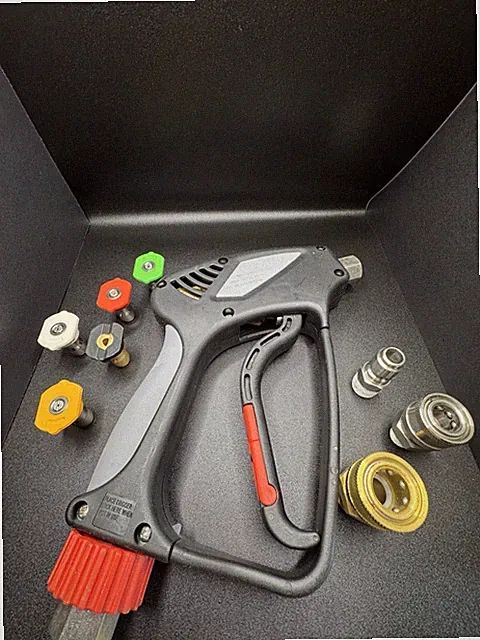 Toolcy 5000 PSI Pressure Washer Gun Stainless Steel, Swivel, 10.5 GPM