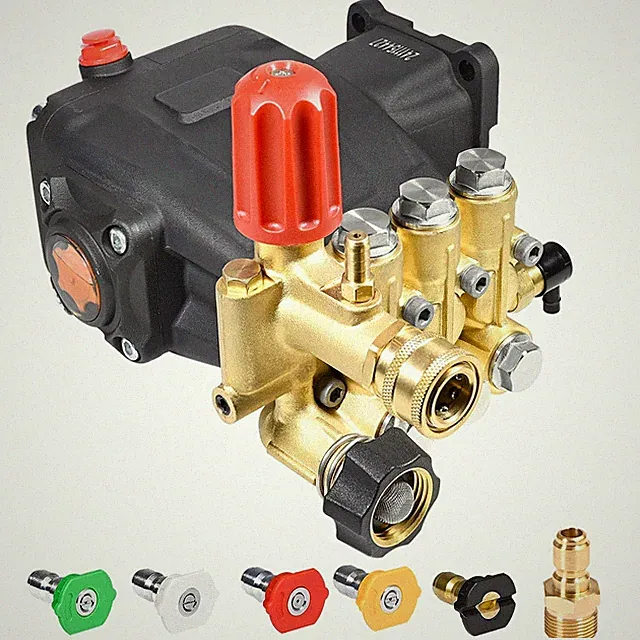 TOOLCY Pressure Washer Pump 3400 PSI Max 3.0 GPM, 3/4 inch Shaft Horizontal T...