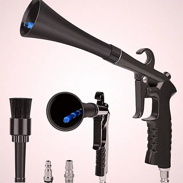 Tornado Car Cleaning Gun Air Blow Quickly Remove Gun Surface Dirt & Dust