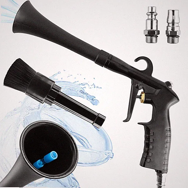 Tornado Car Cleaning Gun Vortex Air Blow Quickly Remove Gun Surface Dirt & Dust