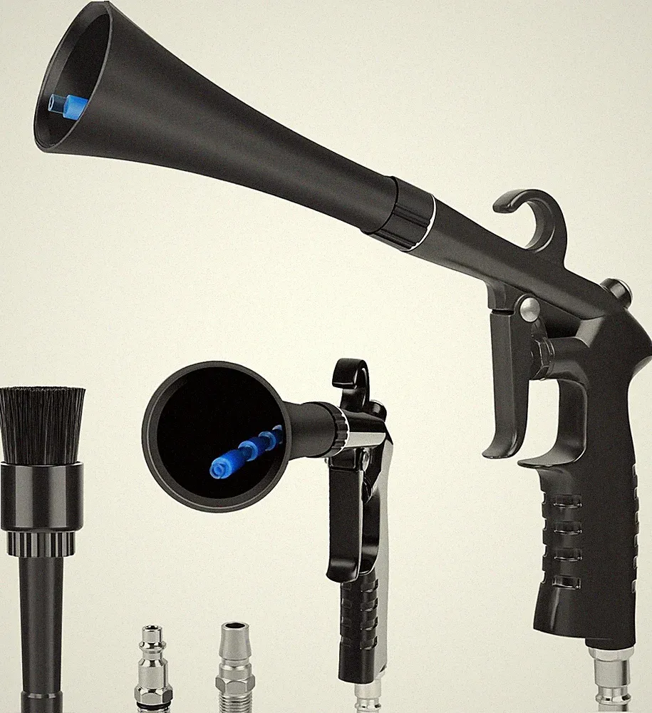Tornador Air Cleaning Gun High Pressure Blow Dust Car Interior Detailing Tool US