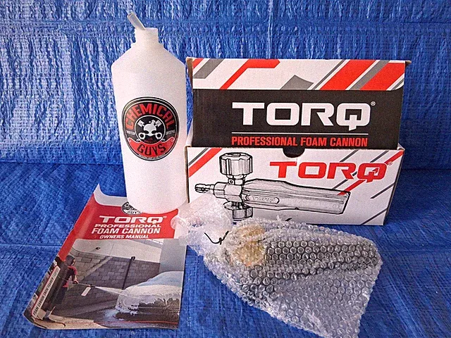 TORQ EQP321 Professional Foam Cannon For Pressure Washers - CHEMICAL GUYS - NEW