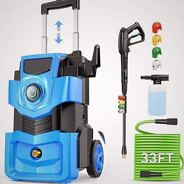 Toyqqeow 5000 PSI Electric Pressure Washer Model 13 - 4.0 GPM