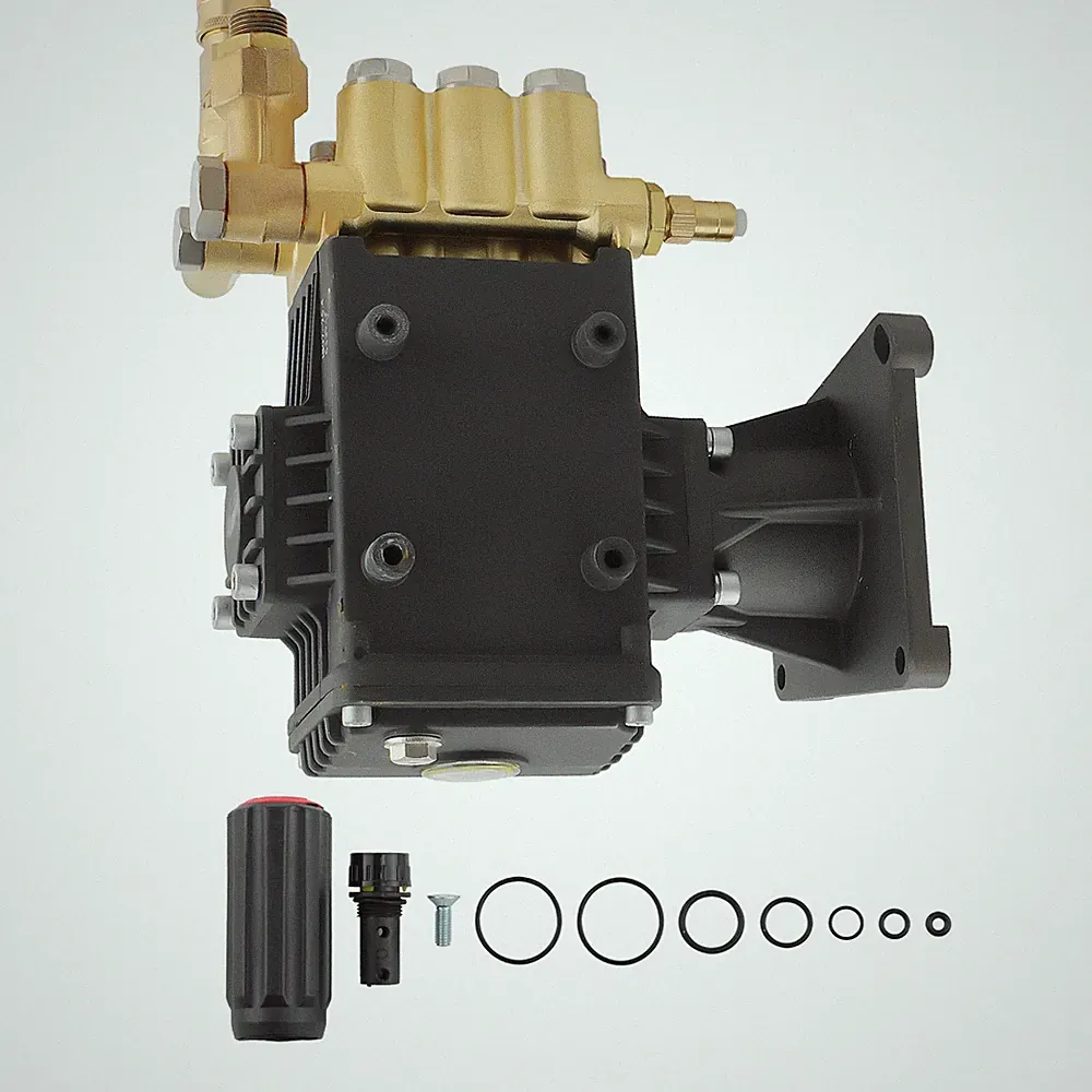 Triplex Plunger 4000 PSI Pressure Washer Pump 1" Hollow Shaft Water Pump