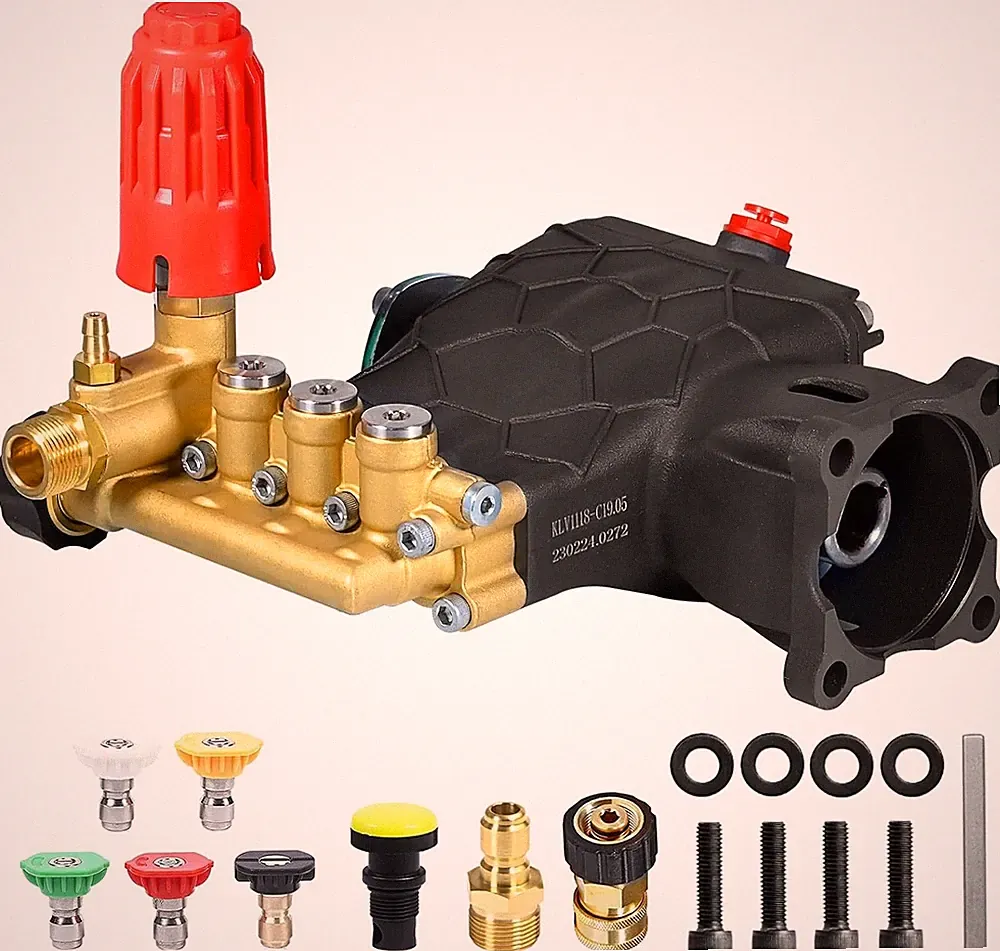 Triplex Pressure Washer Pump Horizontal 3/4" Shaft 3500 PSI 3.0 GPM Power wash p