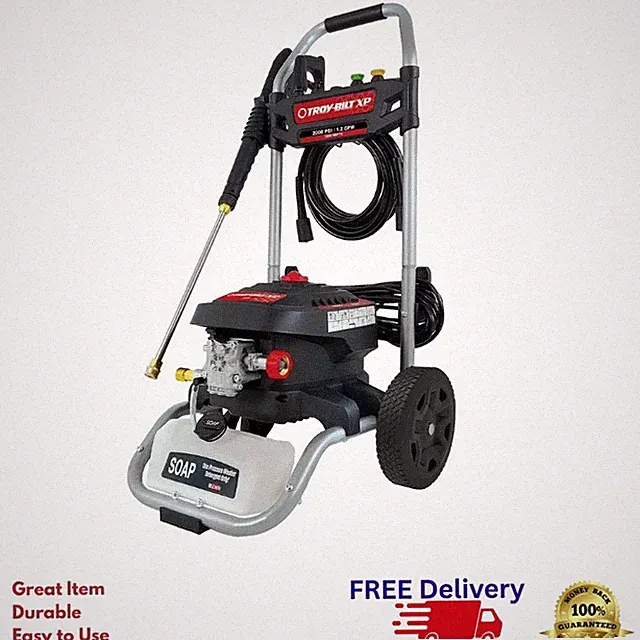 Troy-Bilt 2000 PSI Electric Pressure Washer w/ Turbo Nozzle & Hose 1.2 GPM New