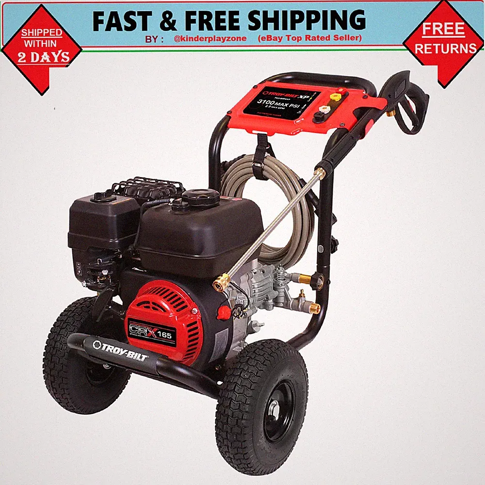Troy-Bilt 3100 PSI 2.3 GPM Gas Pressure Washer