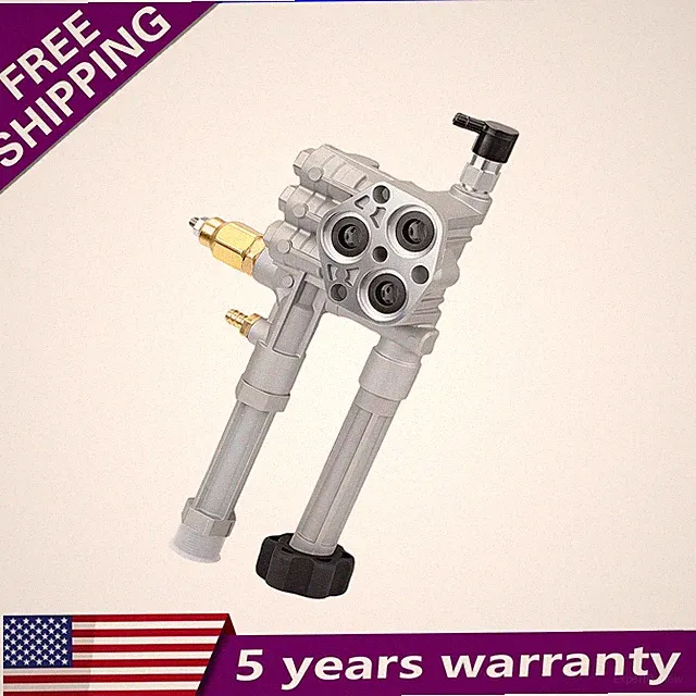 Troy Bilt Complete Pressure Washer Pump Head For Troy Bilt RMW / SRMW Silver