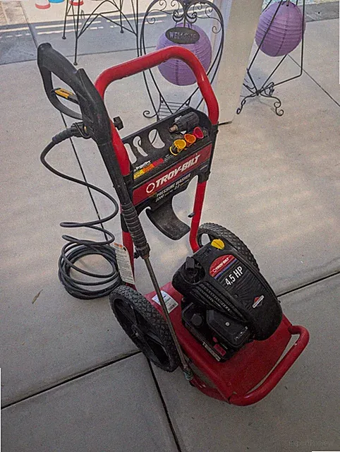 TROY BILT Gas Powered Pressure Washer never used Model 020245