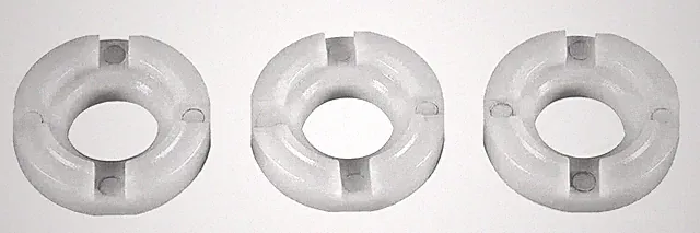 Troy Built Replacement 3 Pump Head Plastic Bushings, Spacers SRMW2.2G26 - OEM