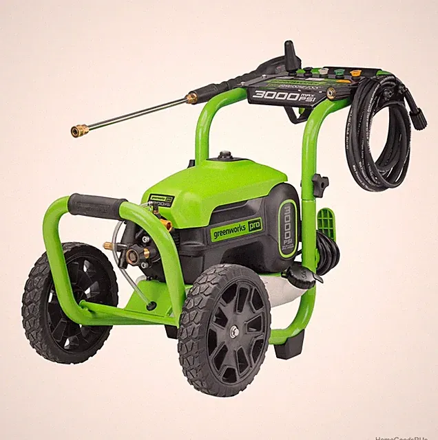 TruBrushless Electric Pressure Washer 3000 PSI 2.0 GPM Turbo Nozzle 35ft Cord