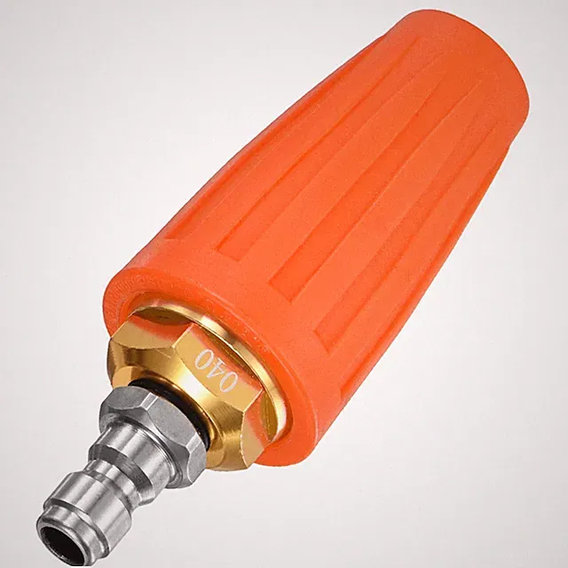 Turbo Nozzle Pressure Washer, 360°Rotating Pressure Washer Nozzle [Orange]