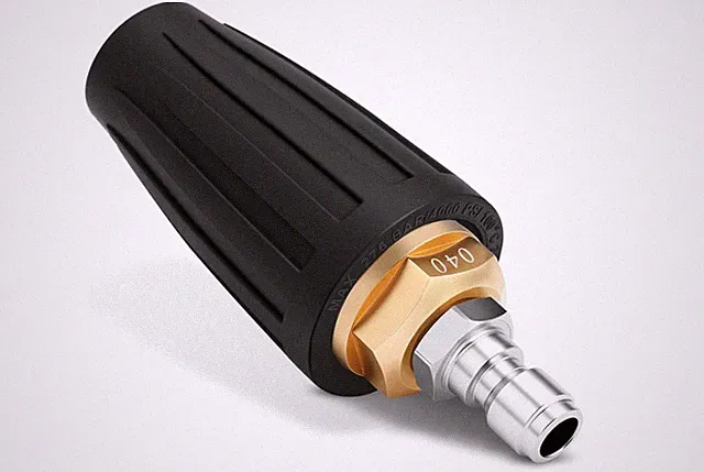 Turbo Nozzle Pressure Washer 4000 PSI Max Rotating Nozzle 1/4 Quick Connect