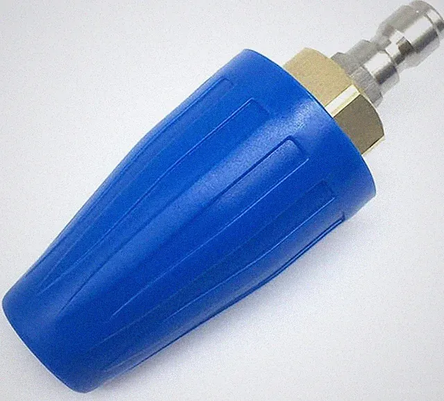 Turbo Nozzle Pressure Washer Accessories 360° Rotating Spray, 5000 Psi, 5.0 GPM