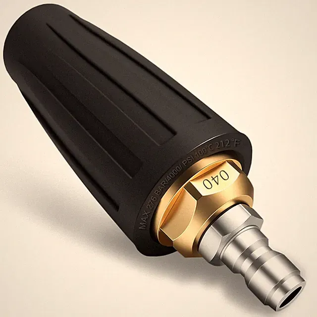 Turbo Nozzle Pressure Washer Tips, Max 4000 PSI, Upgrade 360° Rotating Turbo Spr