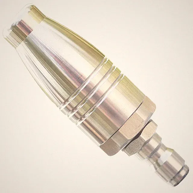 Turbo Nozzle Pressure Washer Tips SUS 304 360 Rotating 4.0 Orifice 4.0 GPM