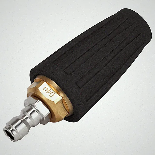 Turbo Pressure Washer Nozzle, 1/4 Inch Quick Connect, 4000 PSI 360° Rotating...