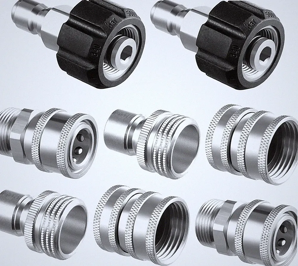 Twinkle Star Pressure Washer Adapter Set, Stainless 8 Sets, Steel