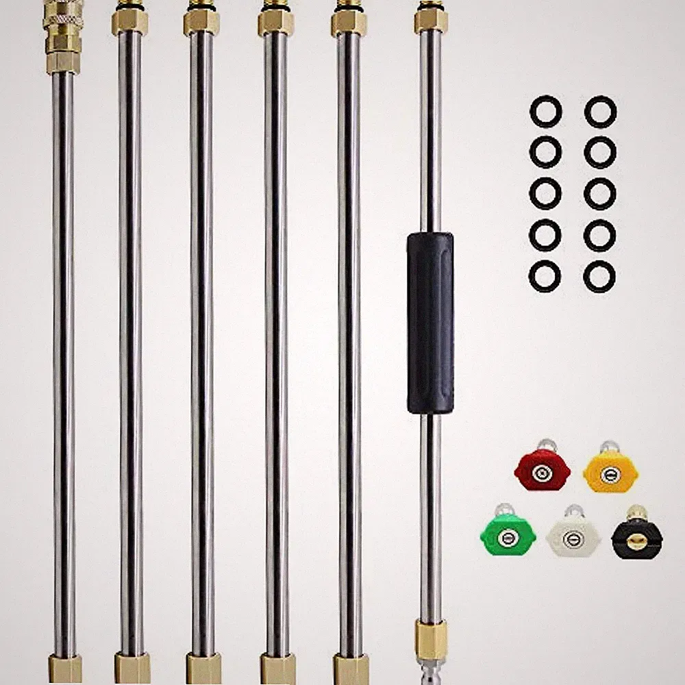 Twinkle Star Pressure Washer Ext Wand Set, 7.5 ft Replacement Lance with 5