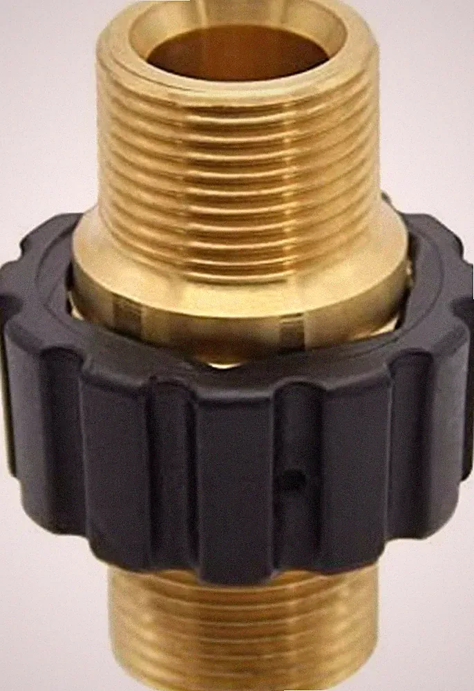 Twinkle Star Pressure Washer Hose Quick Connector, M22 Metric Male Thread