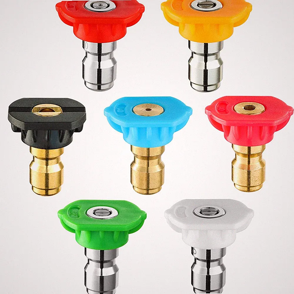 Twinkle Star Pressure Washer Nozzle Tips, 2.5 GPM, Nozzle-7pcs-Orifice