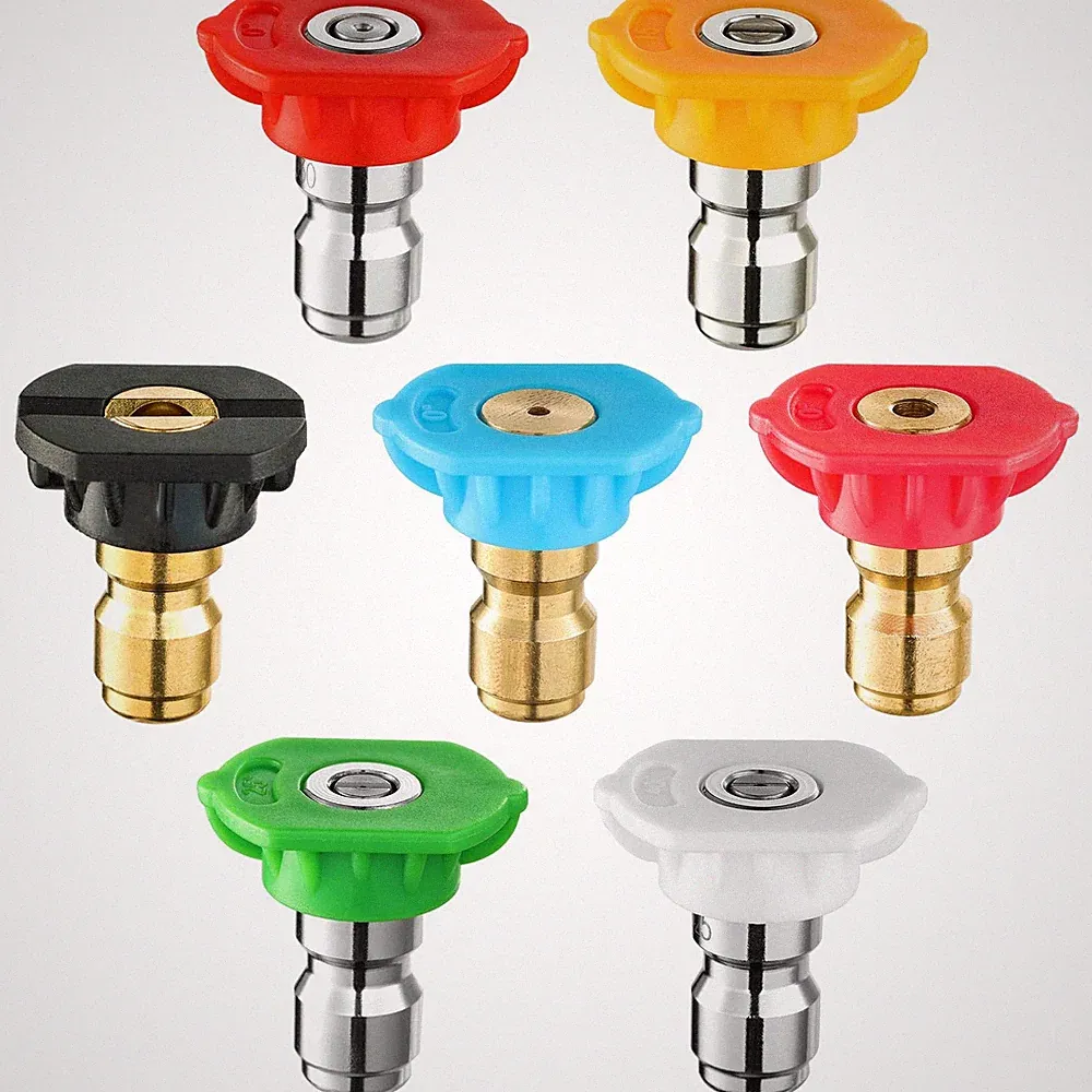 Twinkle Star Pressure Washer Nozzle Tips 2.5 GPM, Nozzle-7pcs-Orifice
