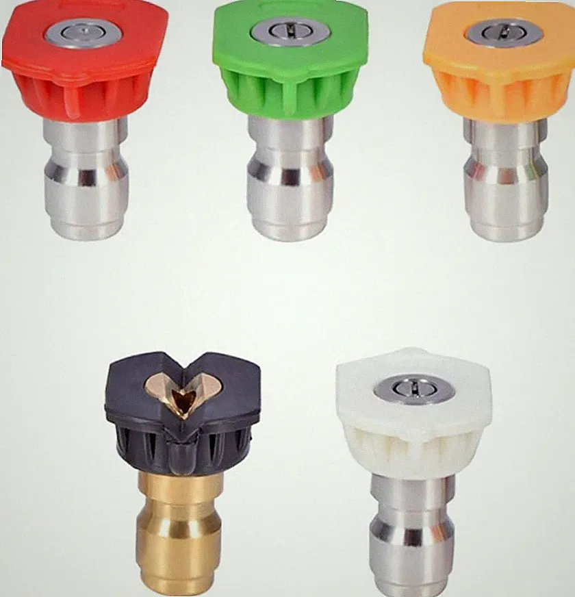 Twinkle Star Pressure Washer Nozzle Tips Multiple Degrees, 1/4 INCH (2.5 GPM)