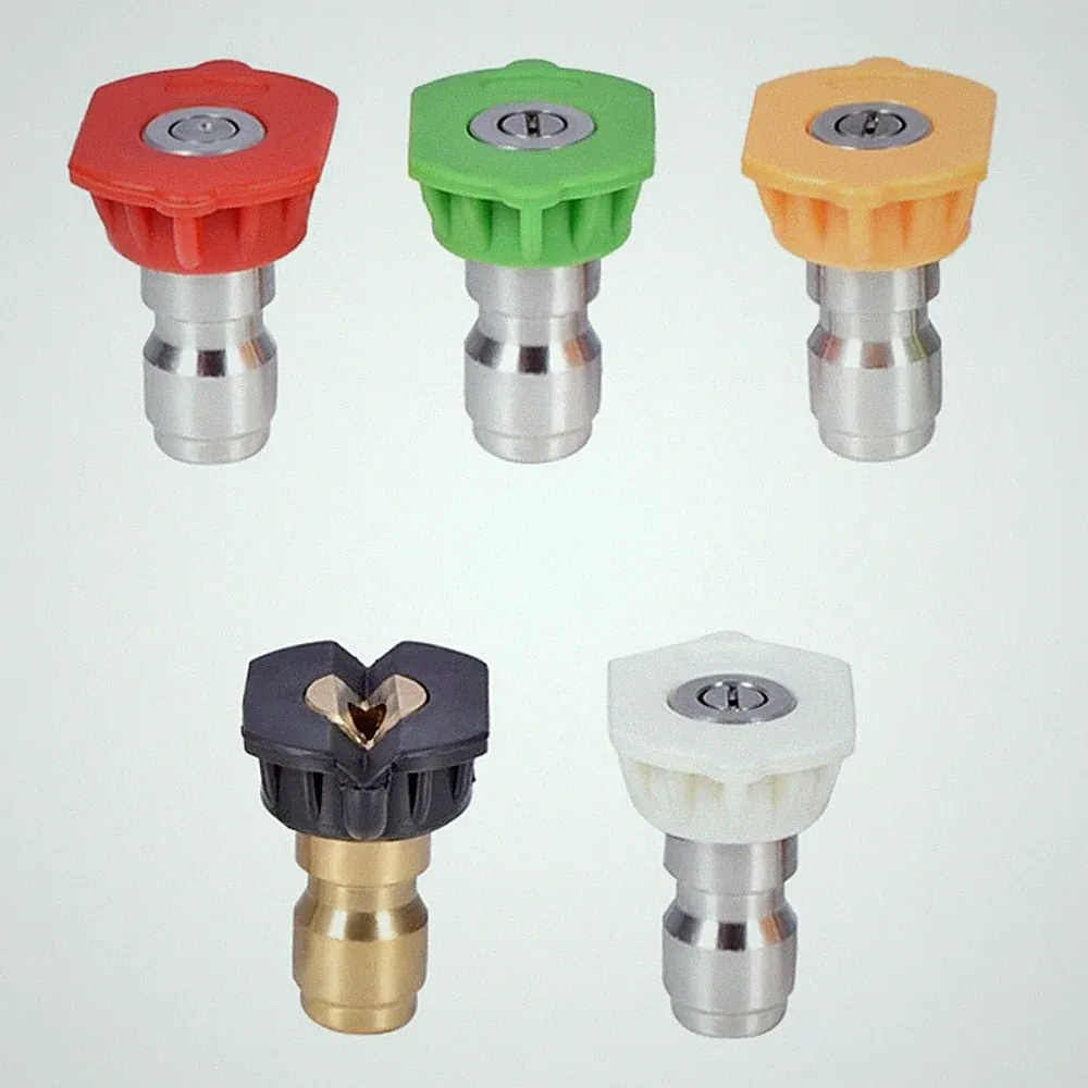 Twinkle Star Pressure Washer Nozzle Tips Multiple Degrees 1/4 INCH (2.5 GPM)