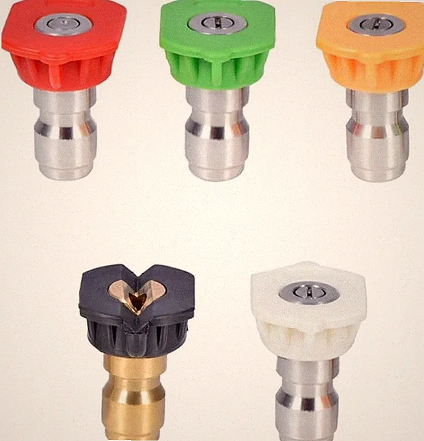 Twinkle Star Pressure Washer Nozzle Tips Multiple Degrees, 1/4 INCH (2.5 GPM)